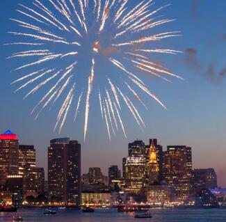 boston fireworks